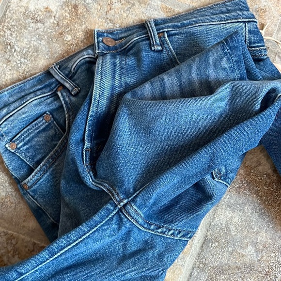 MOTHER The Insider Crop Step Fray Size 28 NWT - Picture 14 of 16